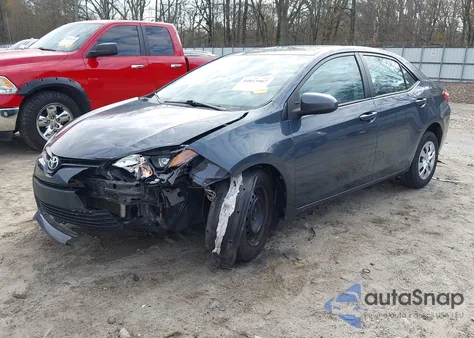 2014 Toyota Corolla L z USA, uszkodzony, nr VIN 2T1BURHE1EC147670